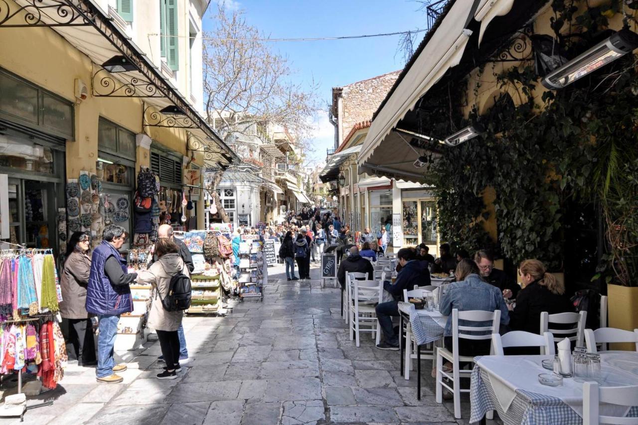 Historic Plaka Apartments Athén Kültér fotó